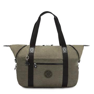 Kipling Art Medium Tote Tassen Groen | België 1757OK